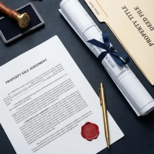 Agreement to Sale with Title Search Report India