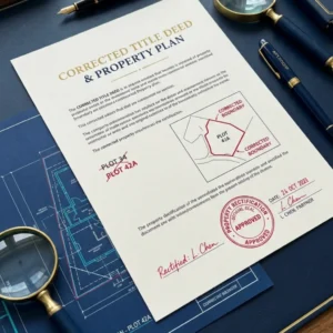 Deed of Rectification for Property Documents India