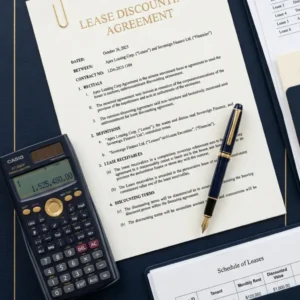 Lease Discounting Agreement Drafting India