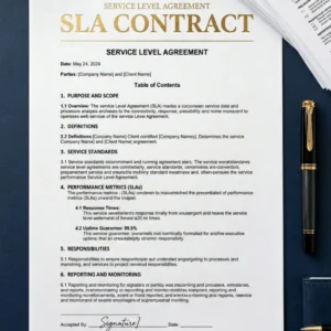 Service Level Agreements