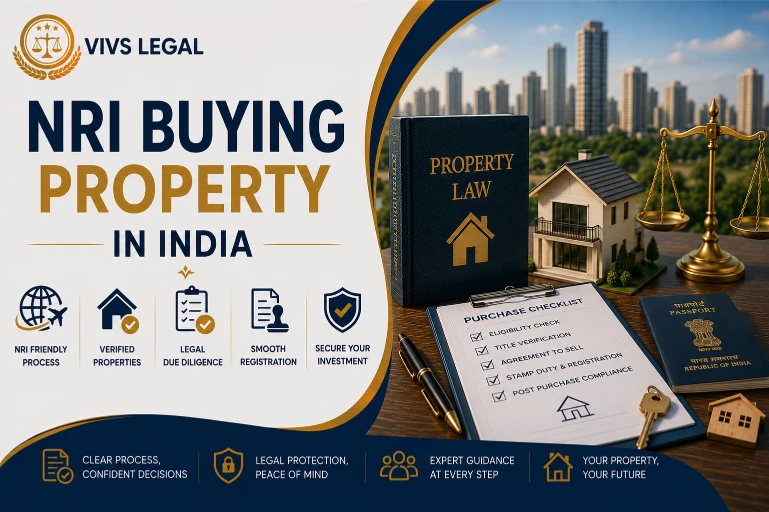 NRI reviewing the step-by-step rules for buying property in India