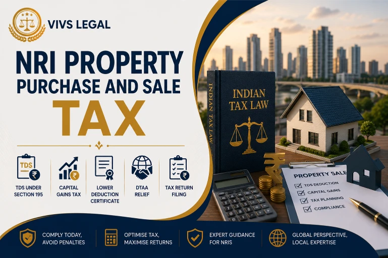 NRI reviewing the legal process for purchasing property in India